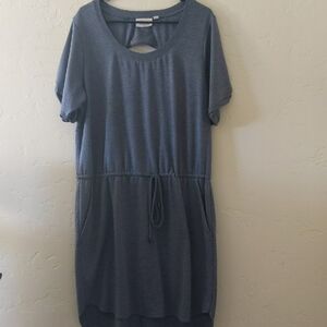 Casual Blue Women's Dress